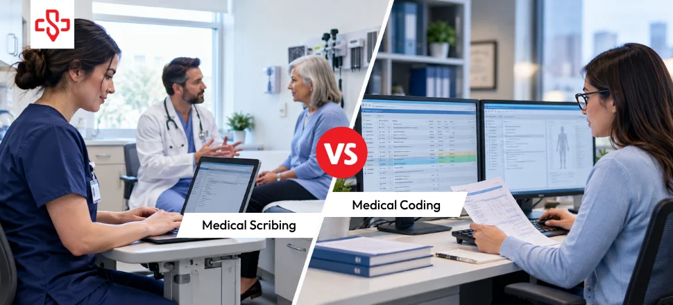 Medical Scribing vs. Medical Coding